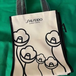 Shiseido canvas tote bag